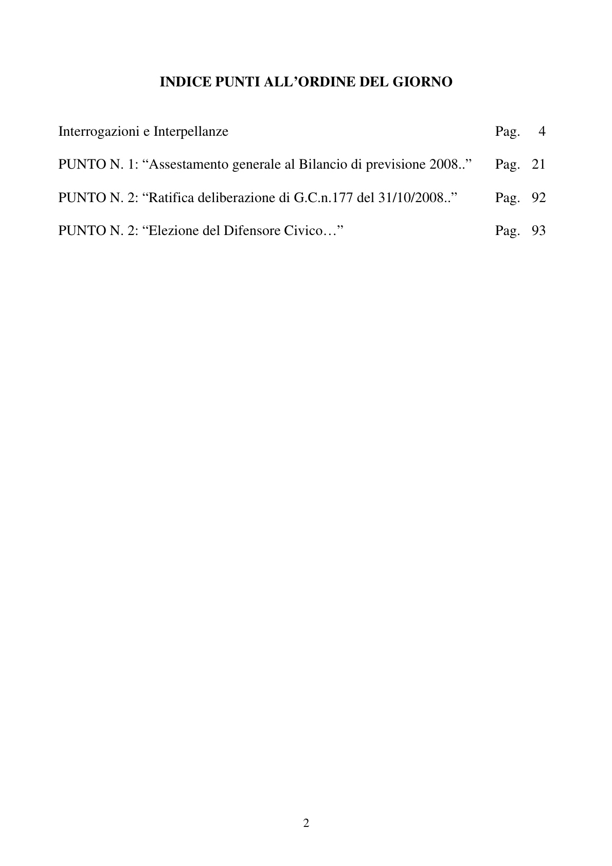 Pagina 2 del verbale