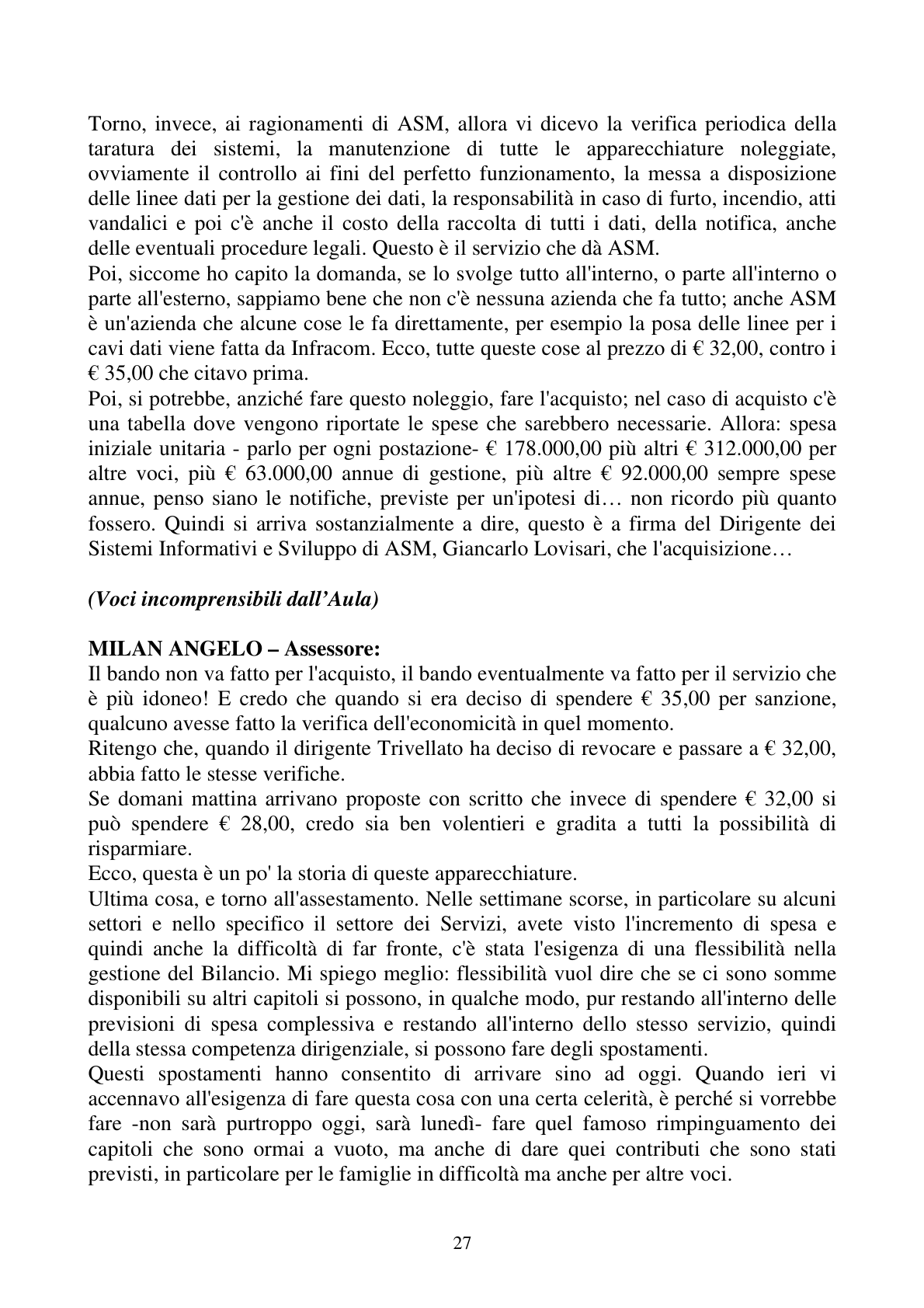 Pagina 27 del verbale