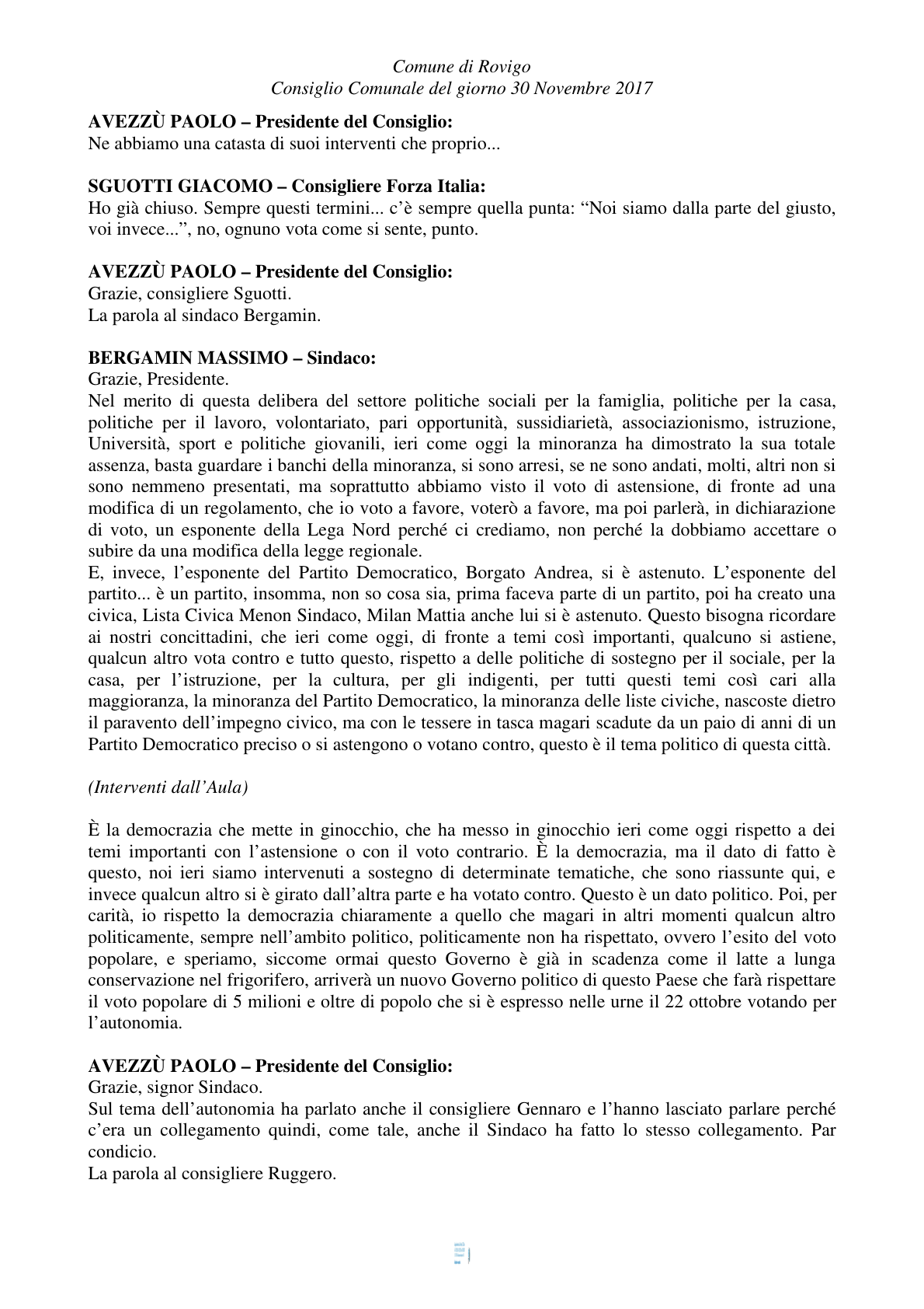 Pagina 24 del verbale