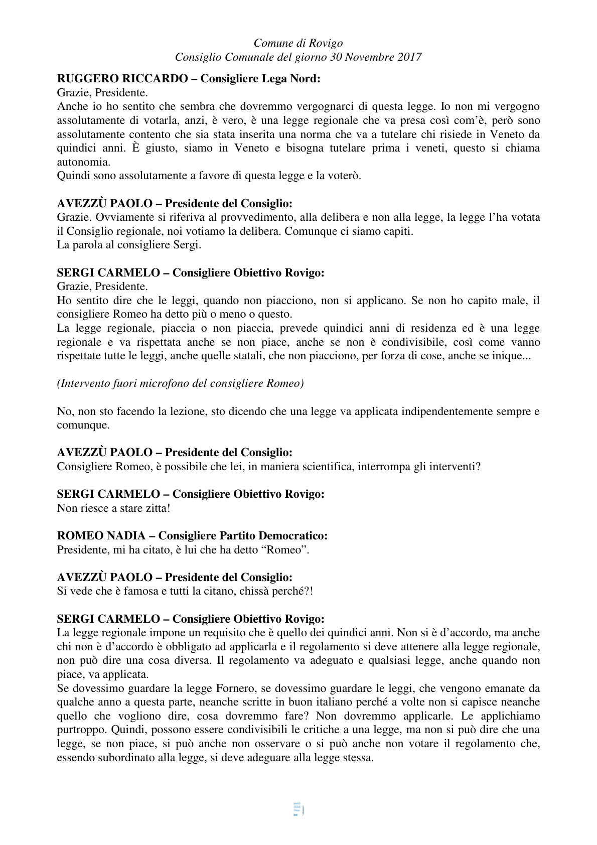 Pagina 25 del verbale