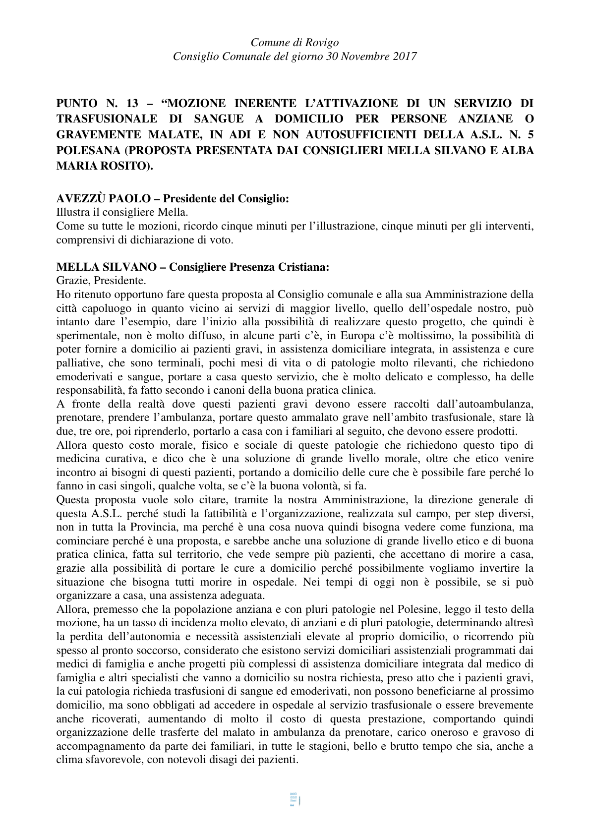 Pagina 30 del verbale