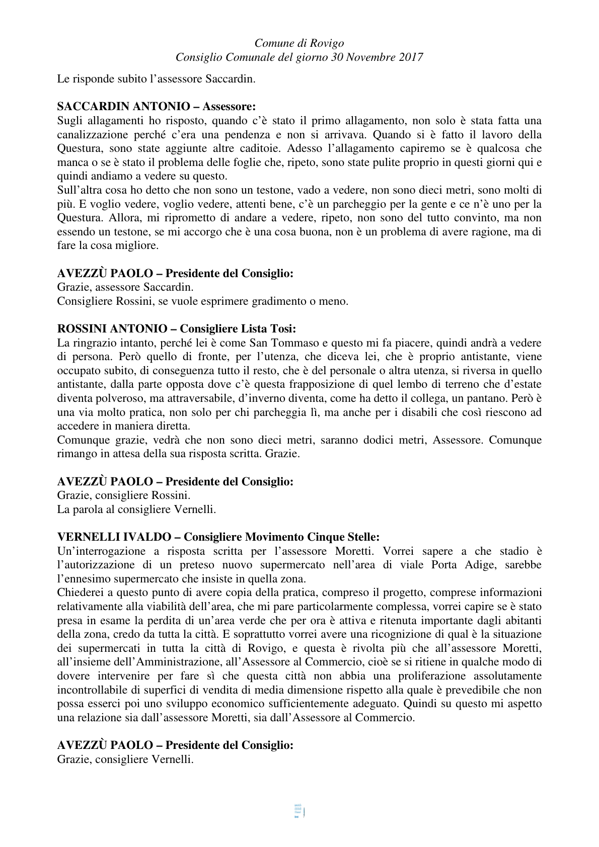 Pagina 37 del verbale