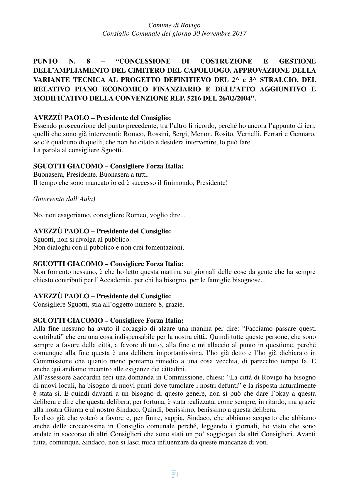 Pagina 4 del verbale