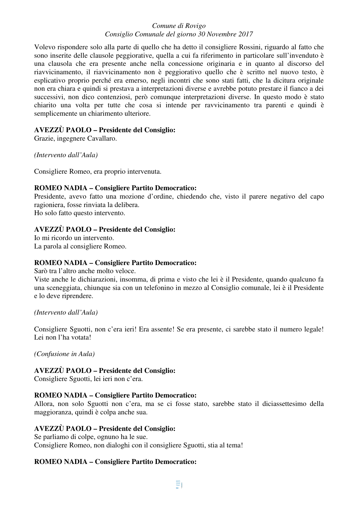 Pagina 7 del verbale