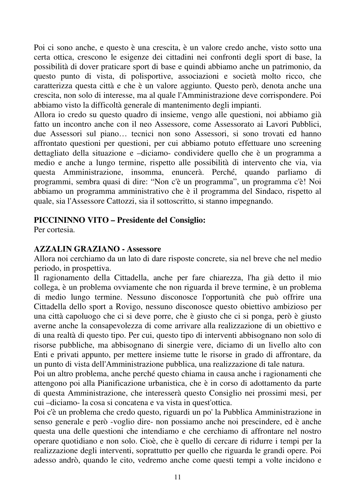 Pagina 11 del verbale