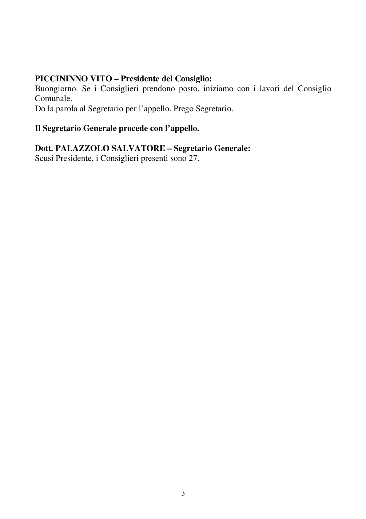 Pagina 3 del verbale