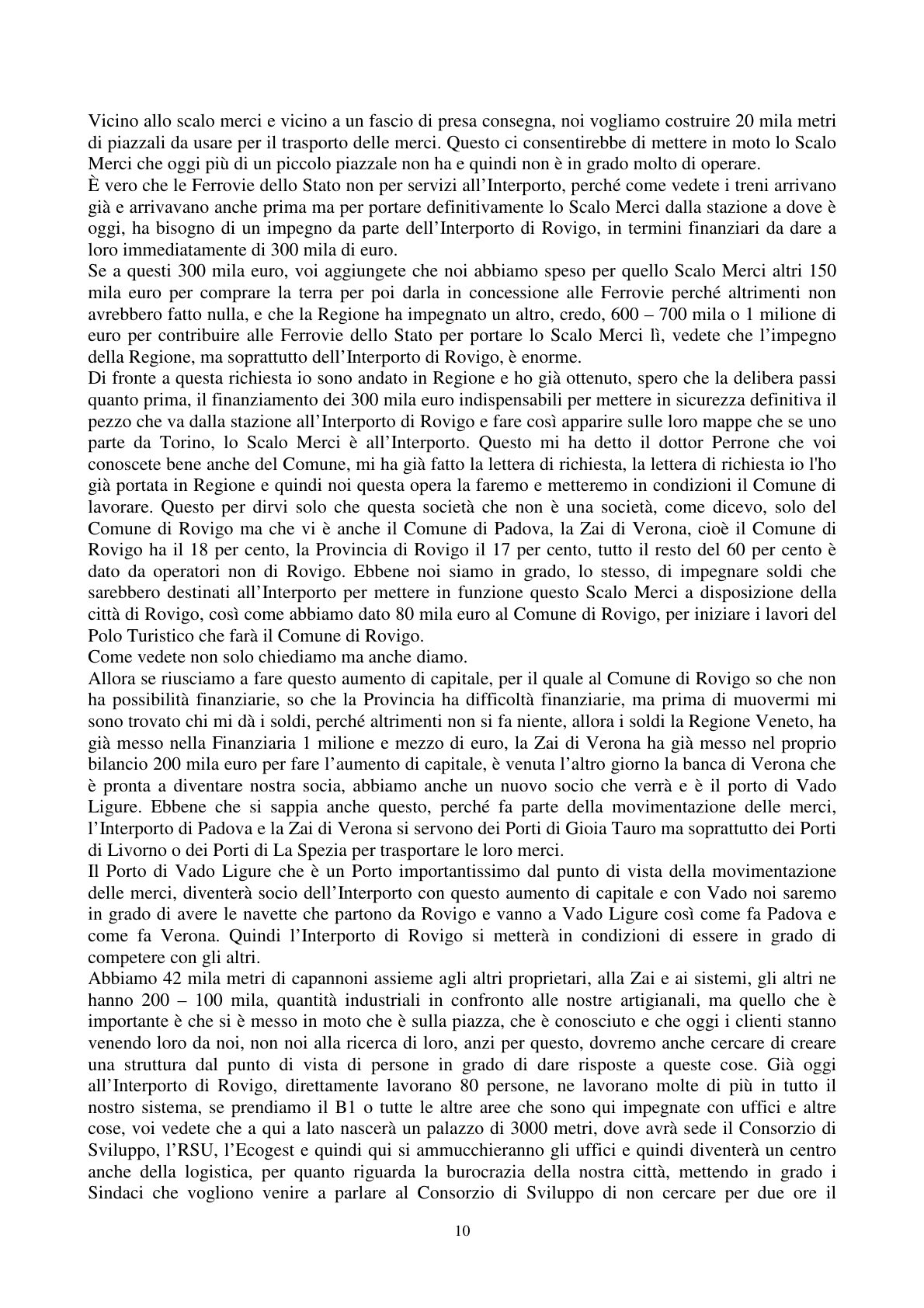 Pagina 11 del verbale