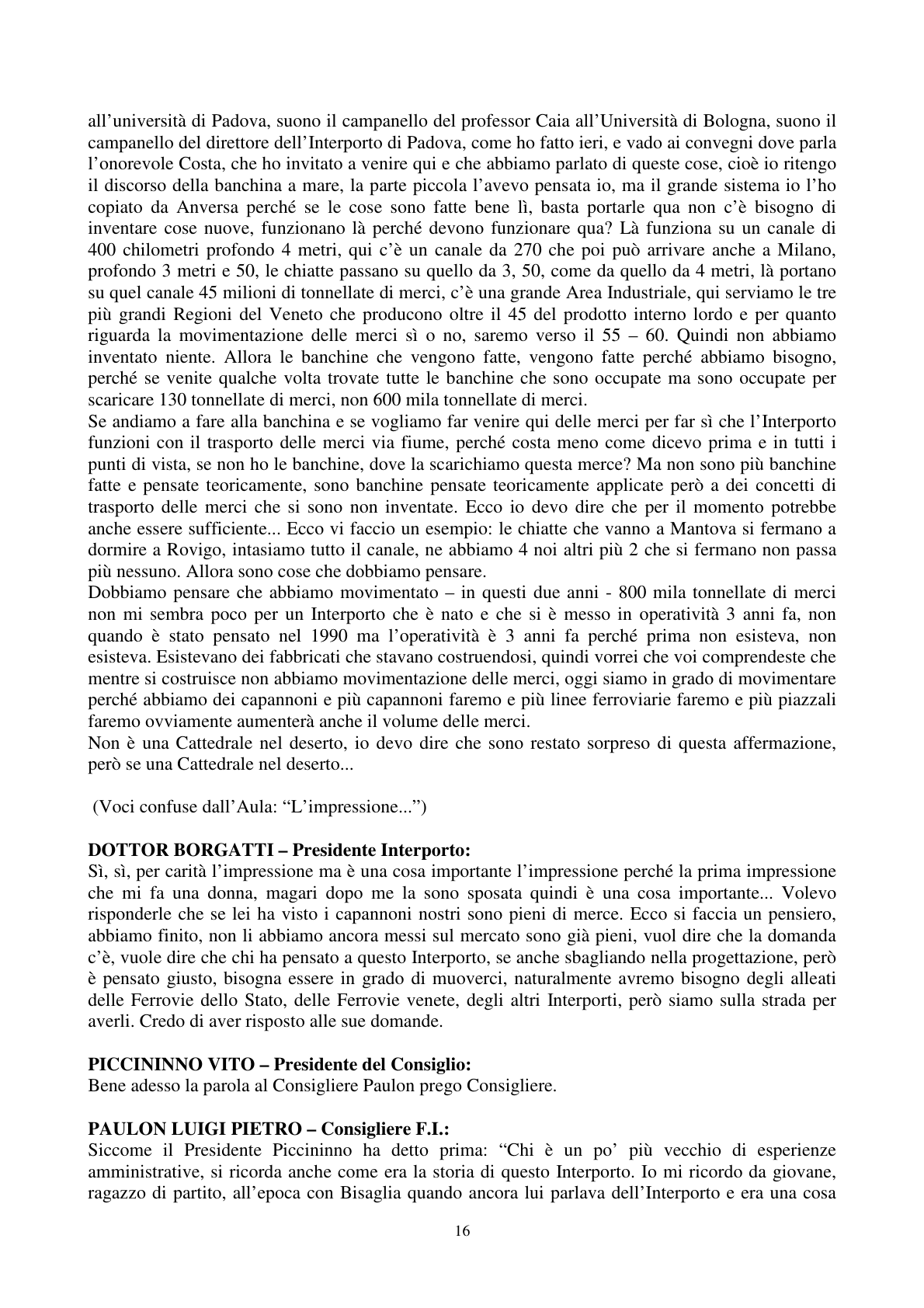 Pagina 17 del verbale