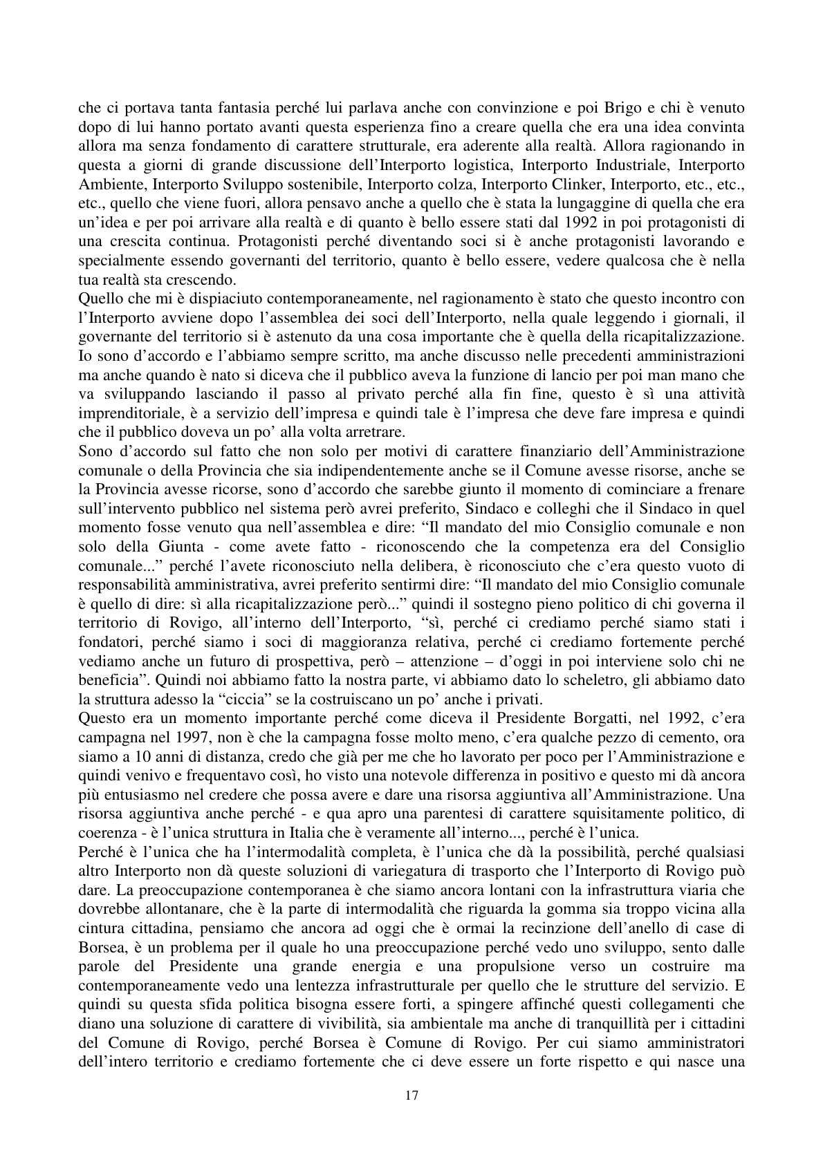 Pagina 18 del verbale