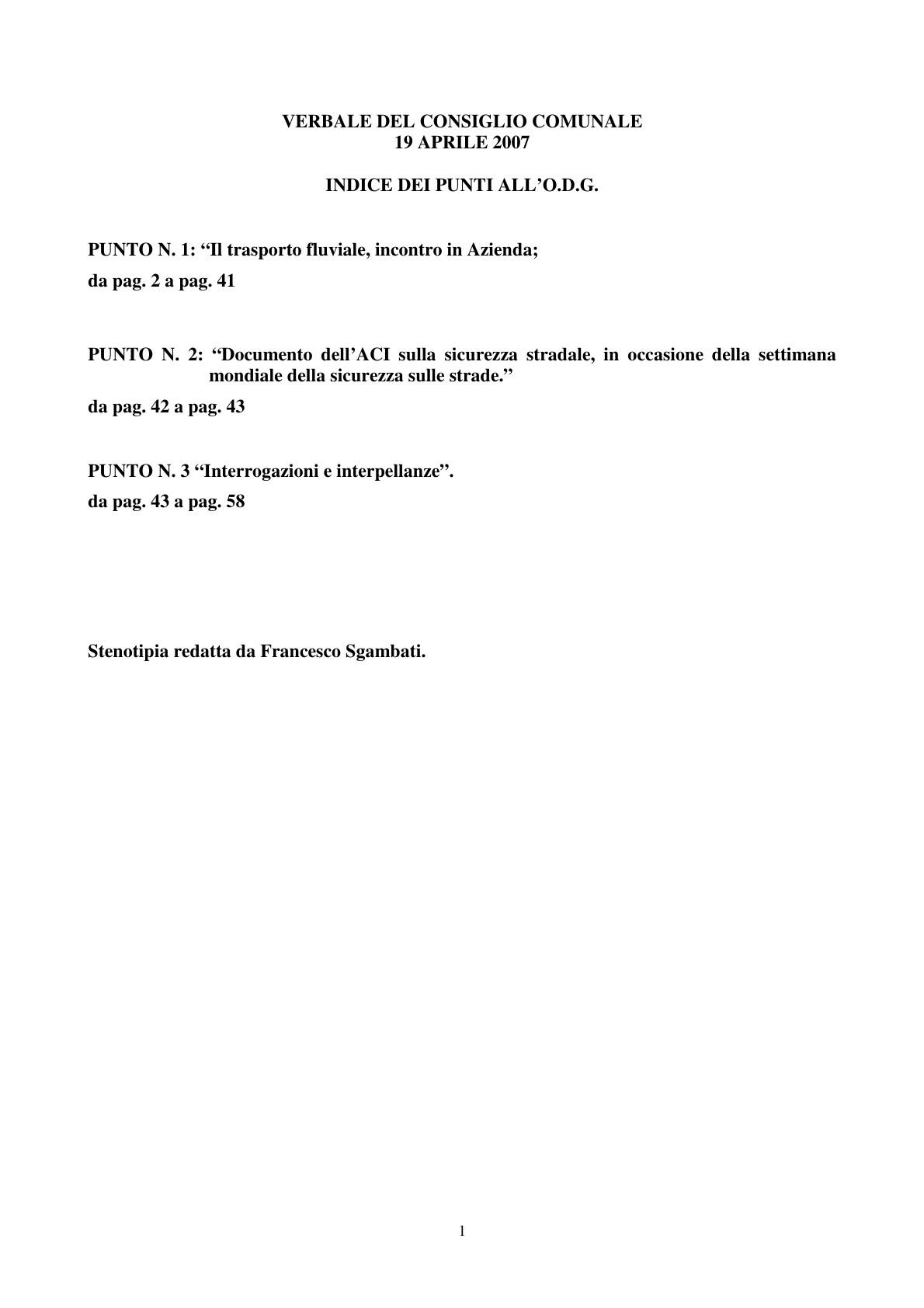 Pagina 2 del verbale