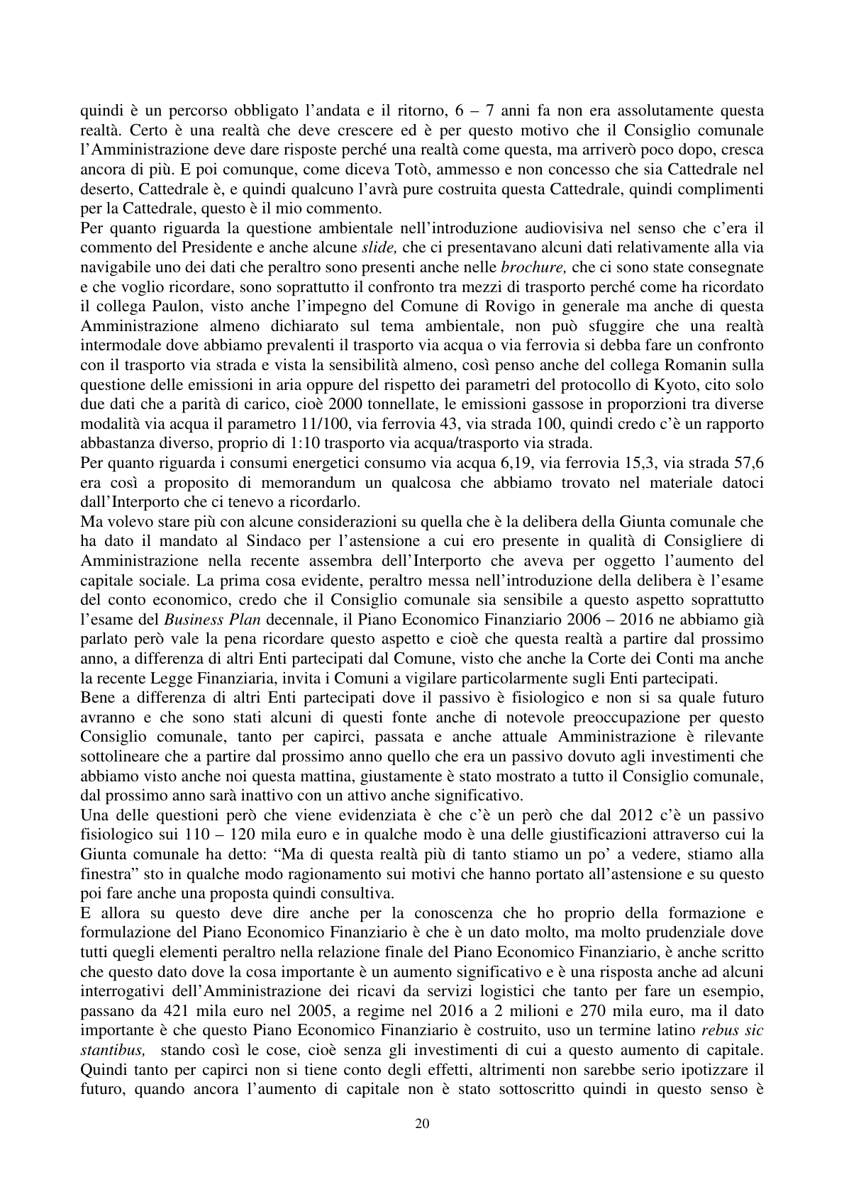 Pagina 21 del verbale