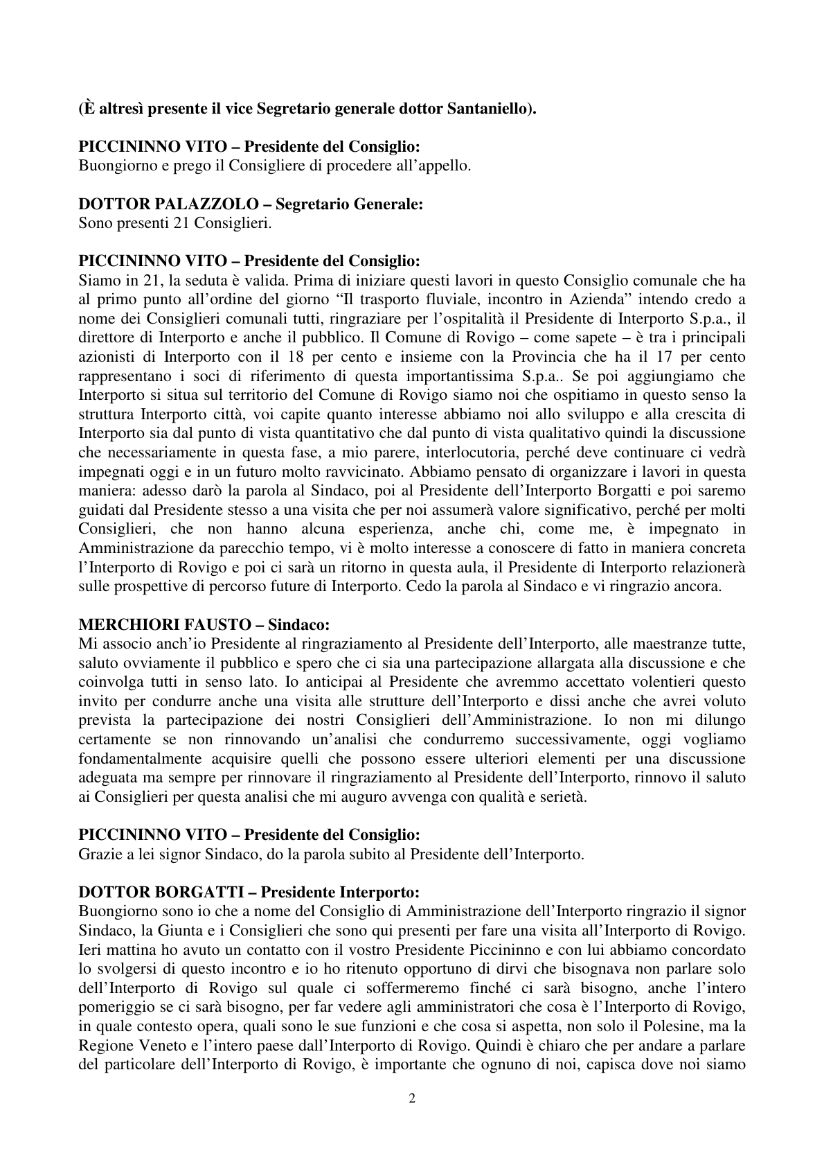 Pagina 3 del verbale