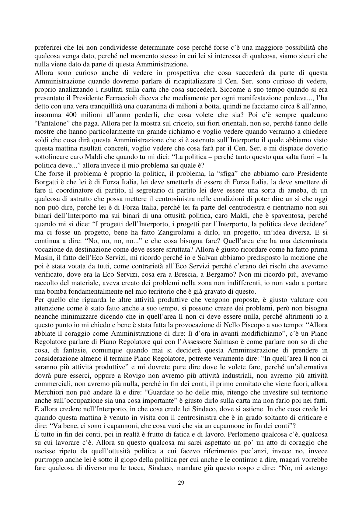 Pagina 30 del verbale