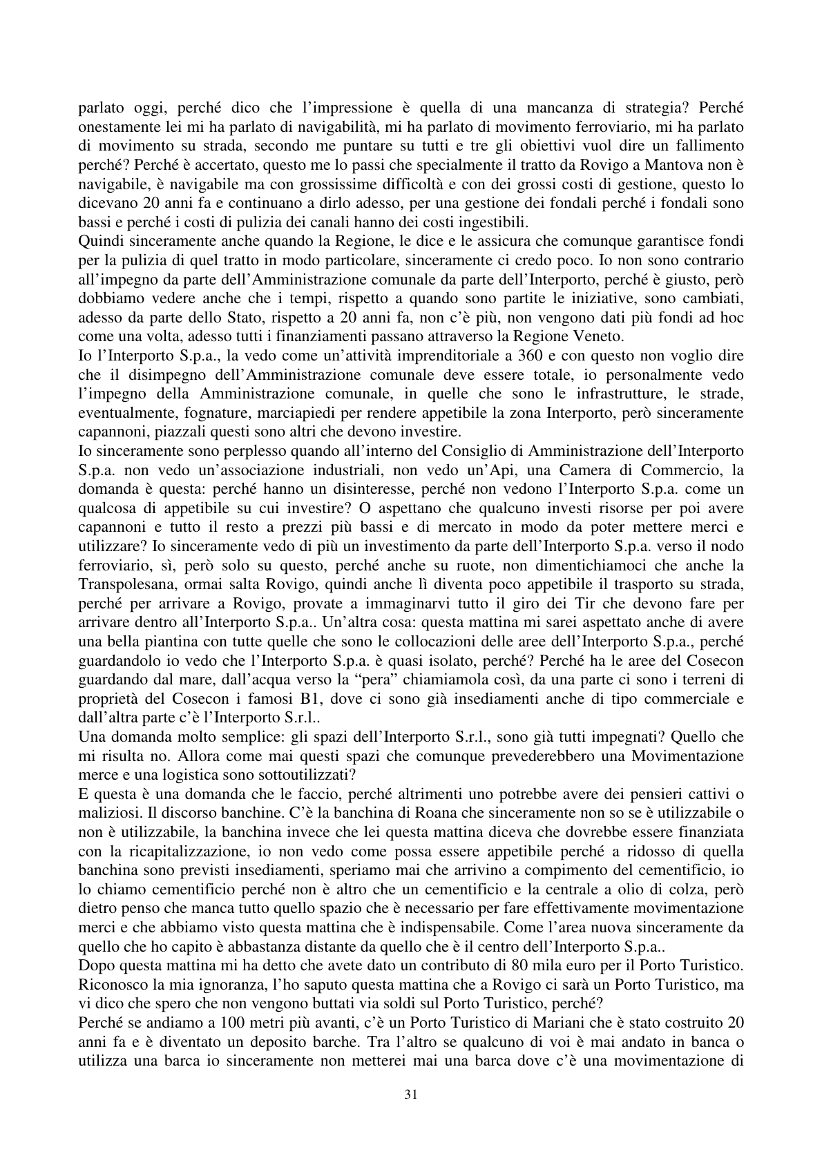 Pagina 32 del verbale