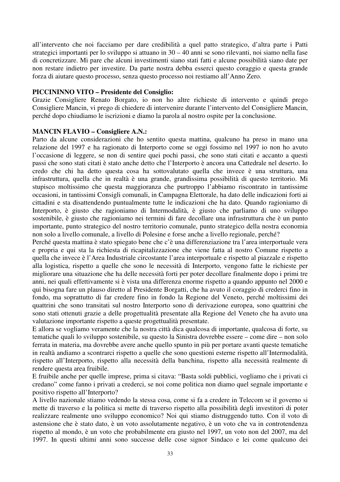 Pagina 34 del verbale