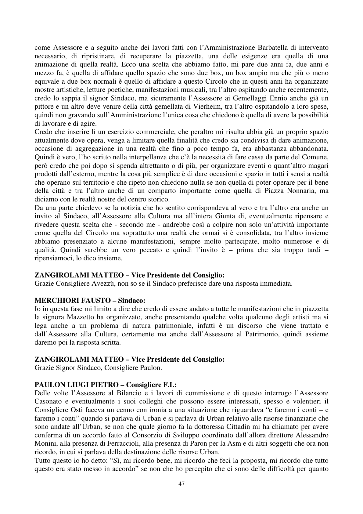 Pagina 48 del verbale