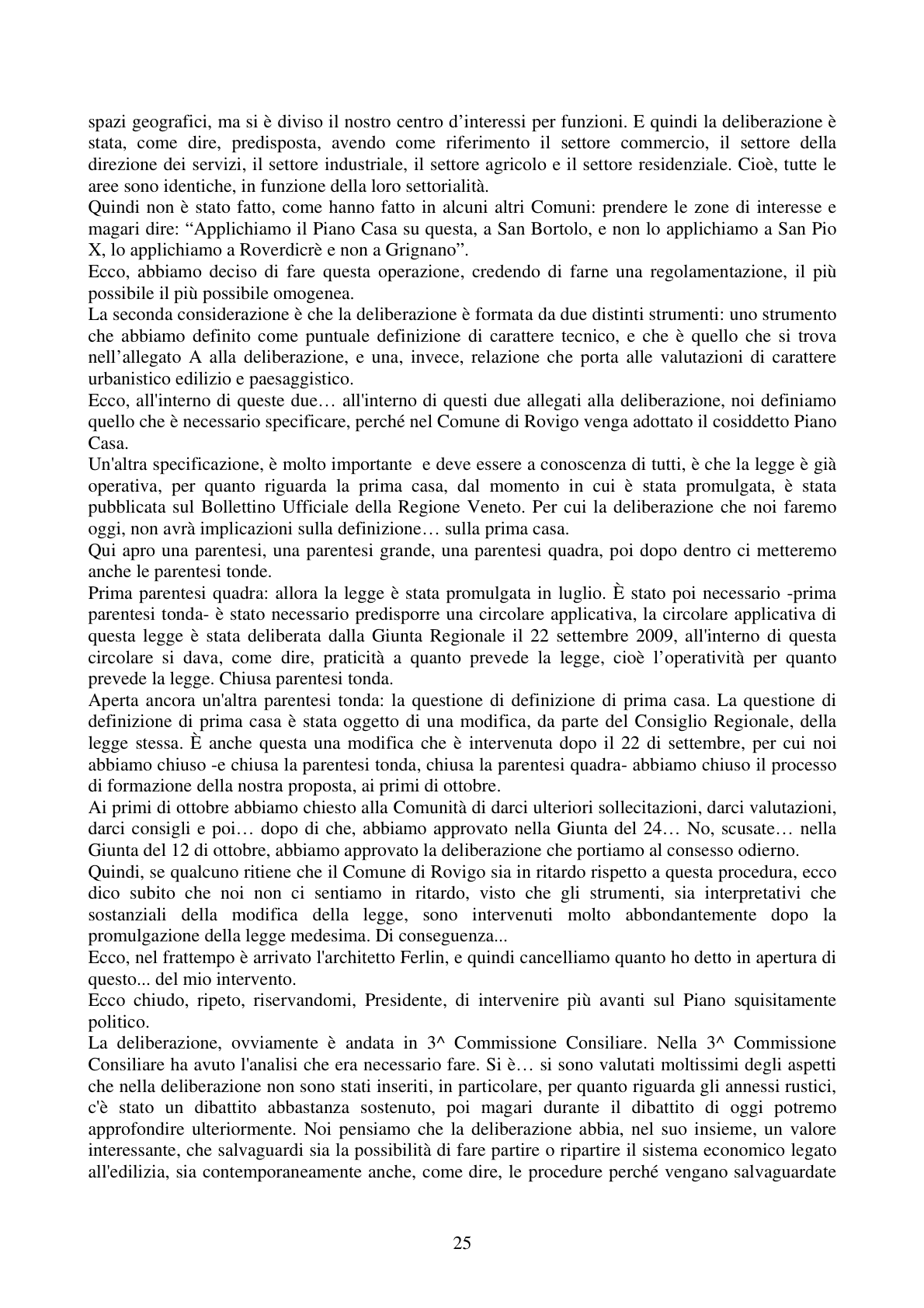 Pagina 25 del verbale