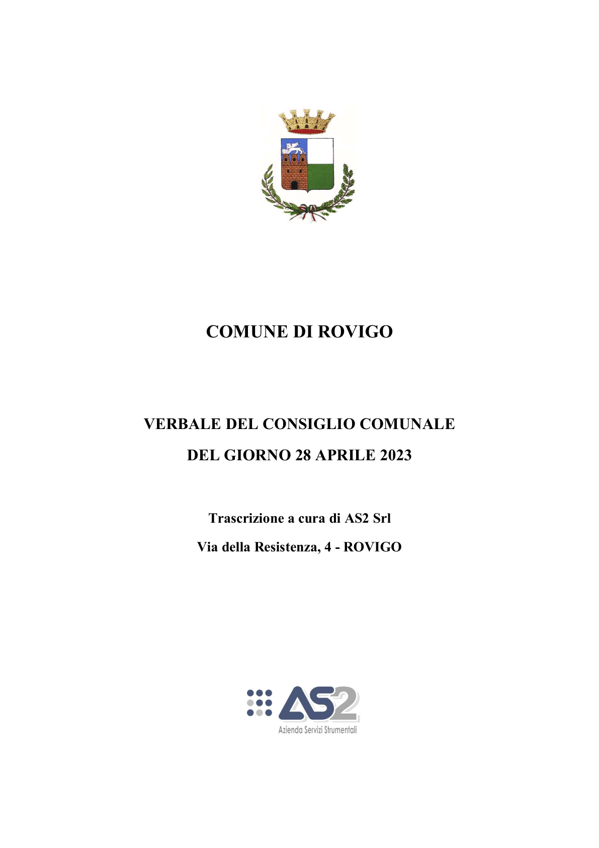 Pagina 1 del verbale