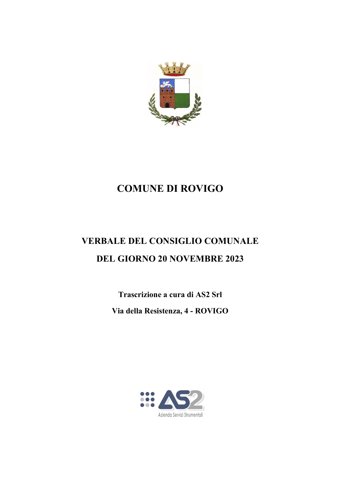 Pagina 1 del verbale