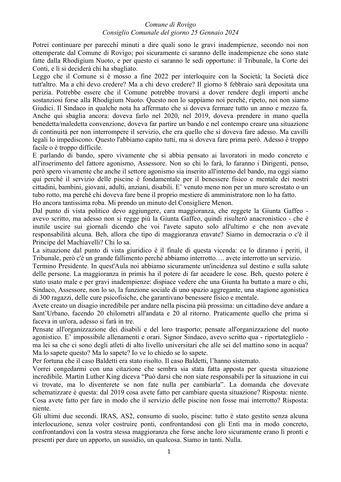 Pagina 11 del verbale