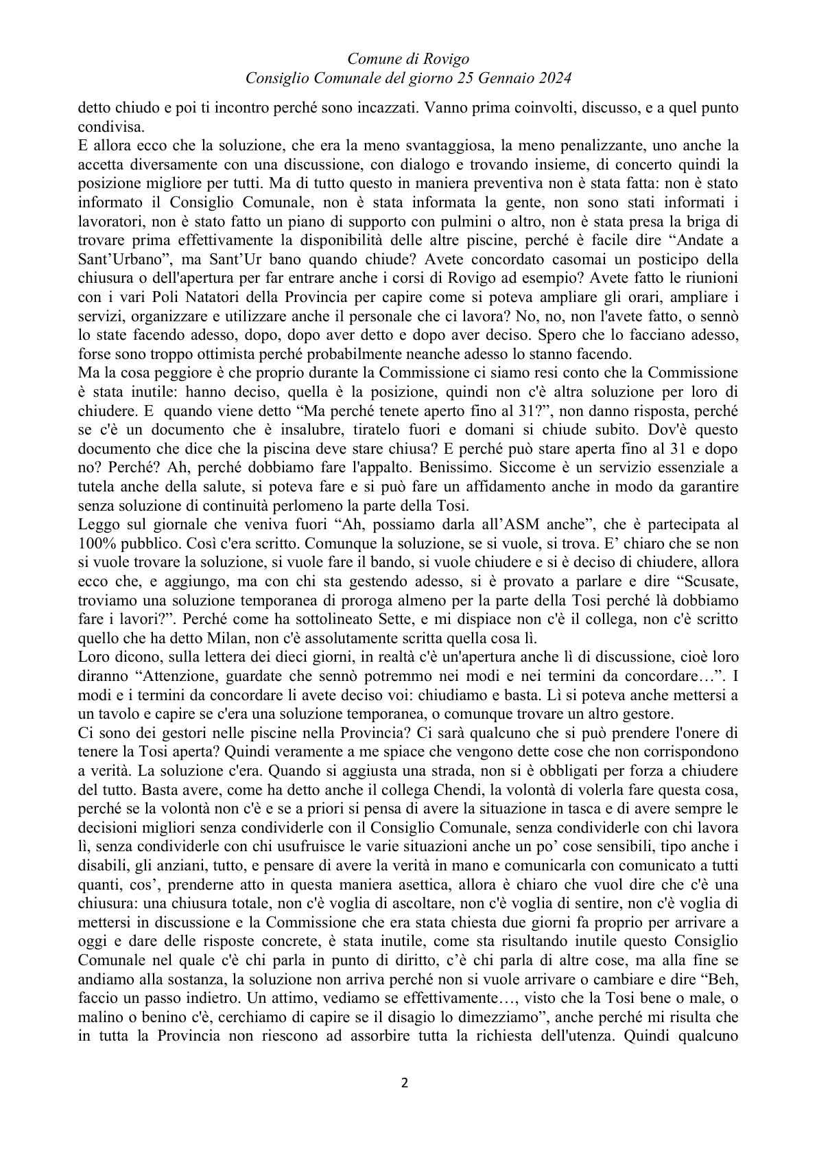 Pagina 26 del verbale