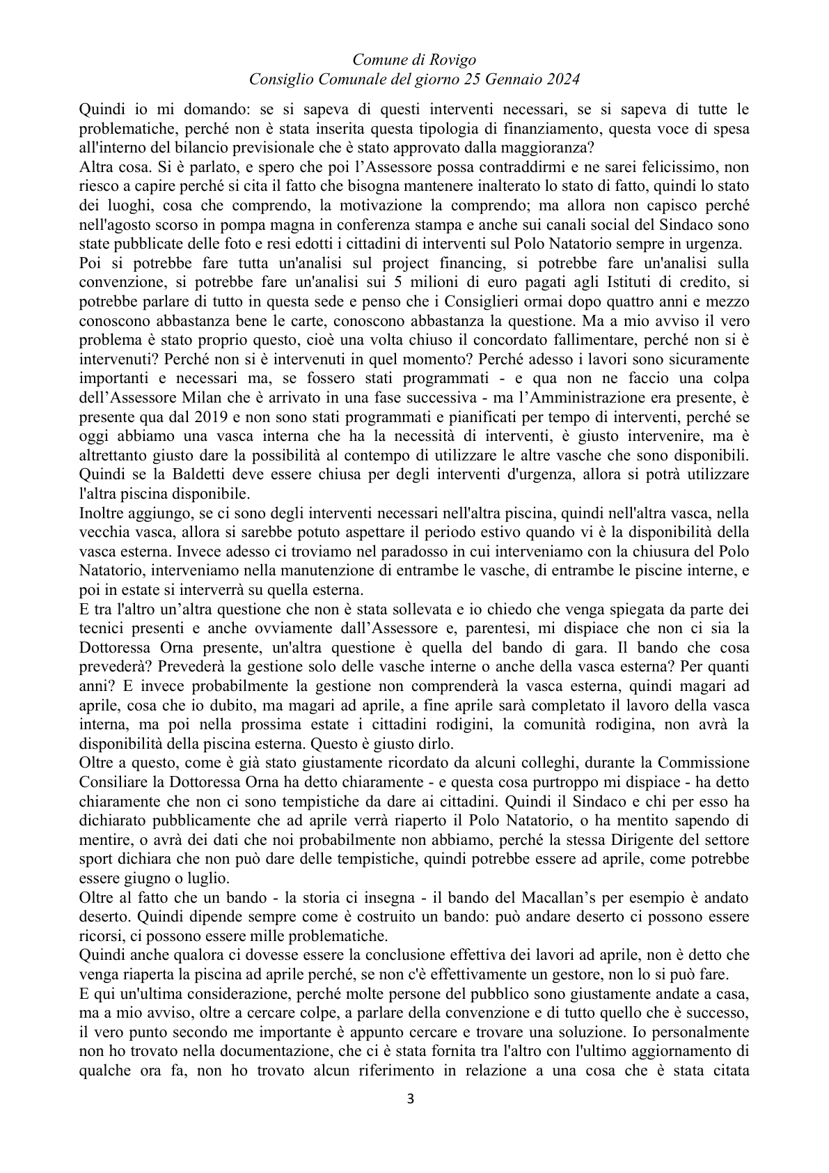 Pagina 30 del verbale