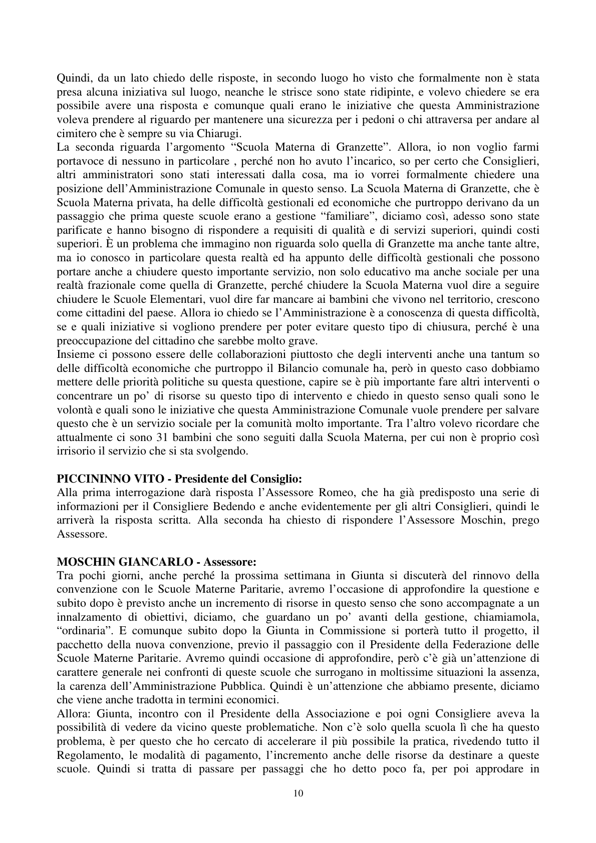 Pagina 11 del verbale