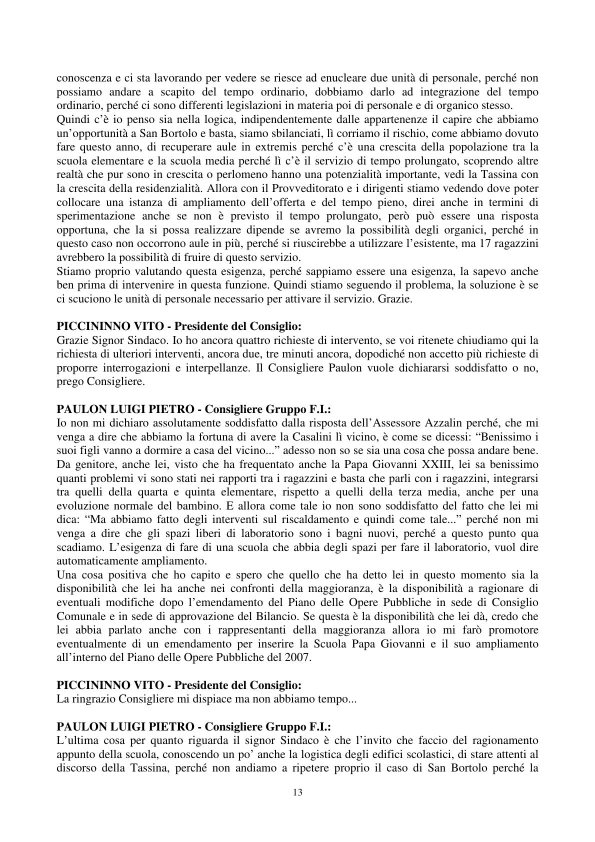 Pagina 14 del verbale