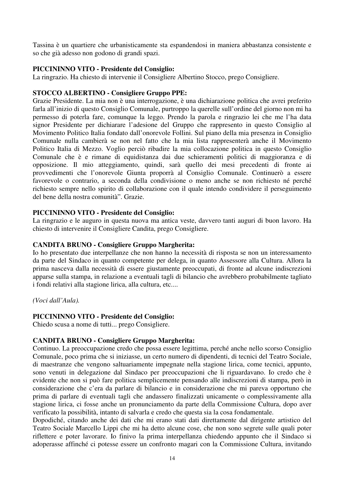 Pagina 15 del verbale