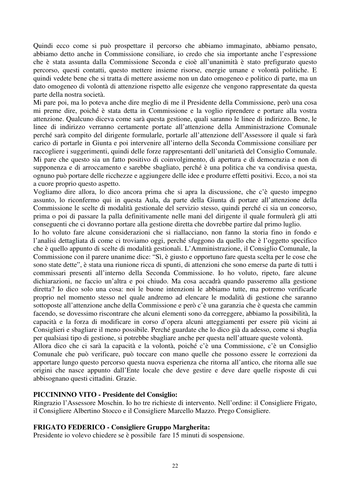 Pagina 23 del verbale