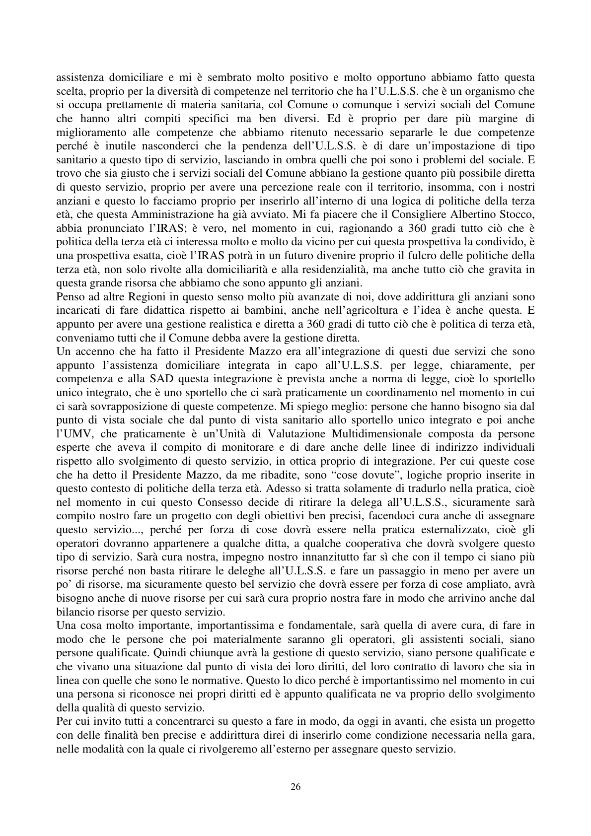 Pagina 27 del verbale