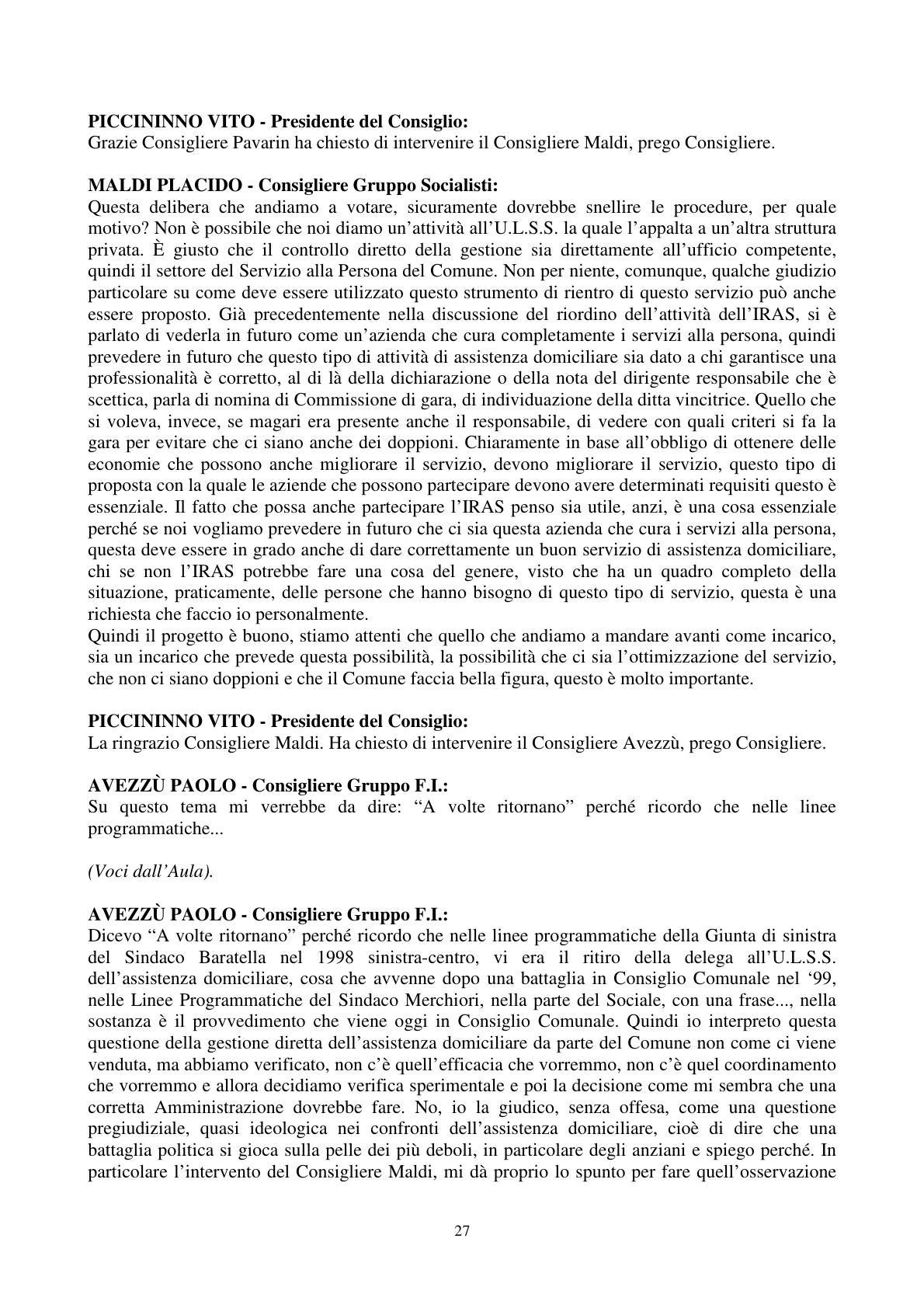 Pagina 28 del verbale