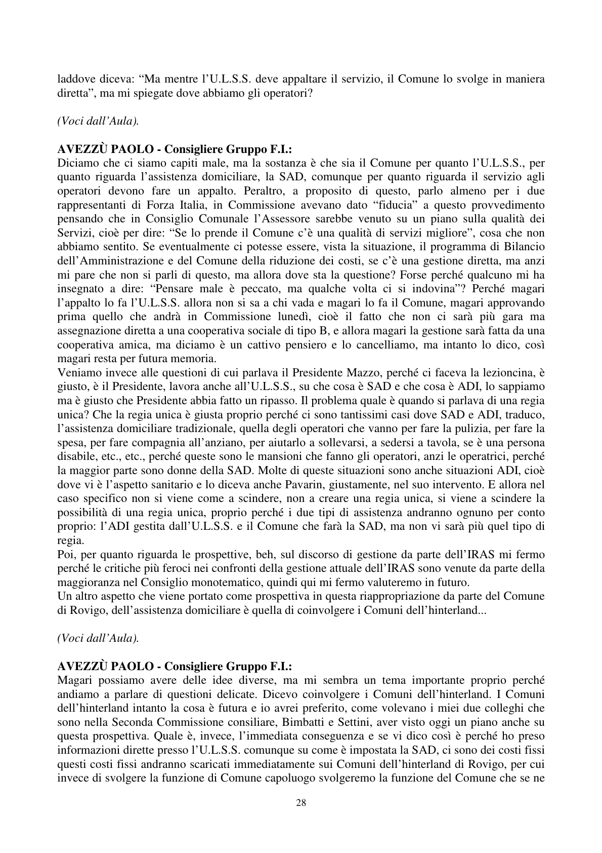 Pagina 29 del verbale