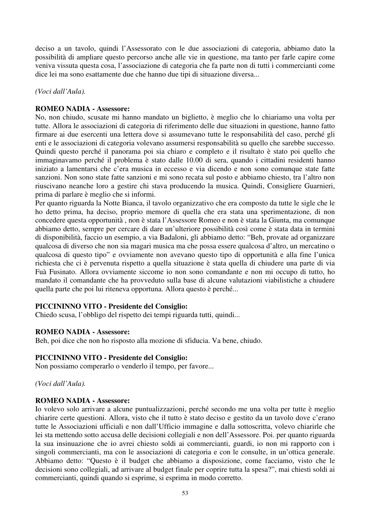 Pagina 54 del verbale