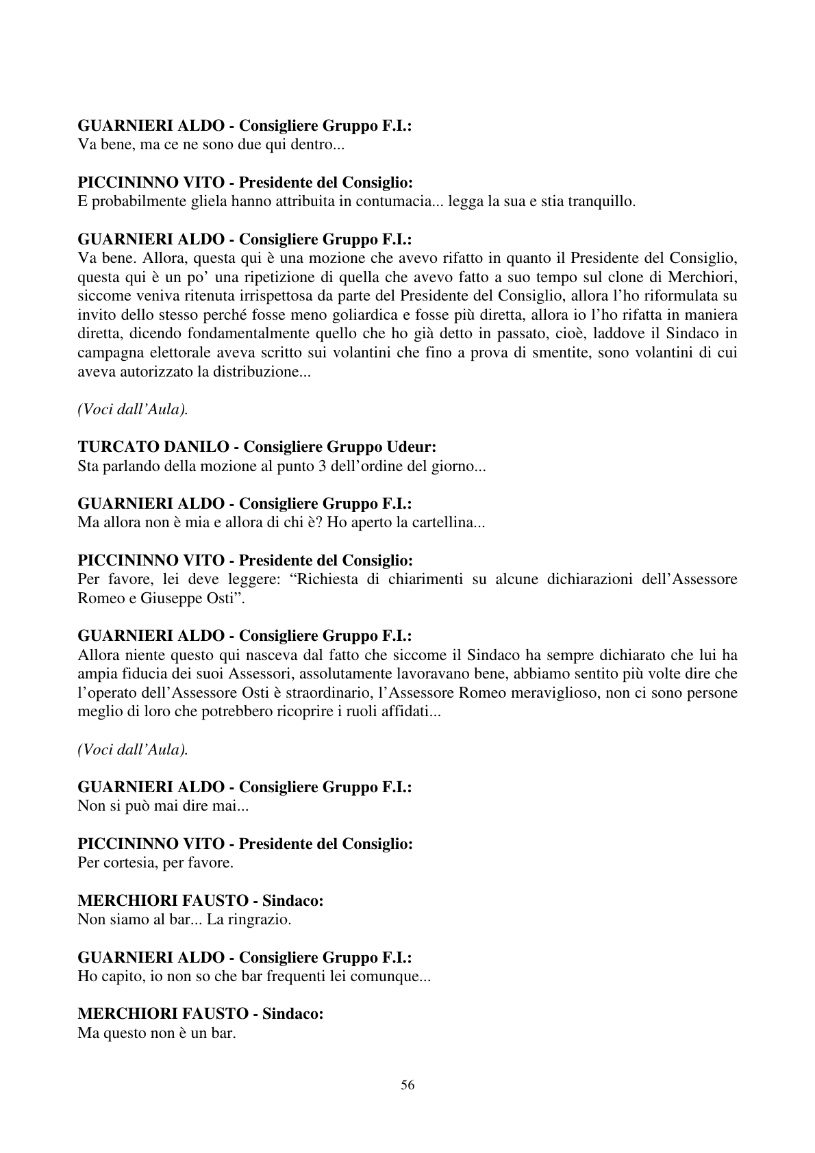 Pagina 57 del verbale