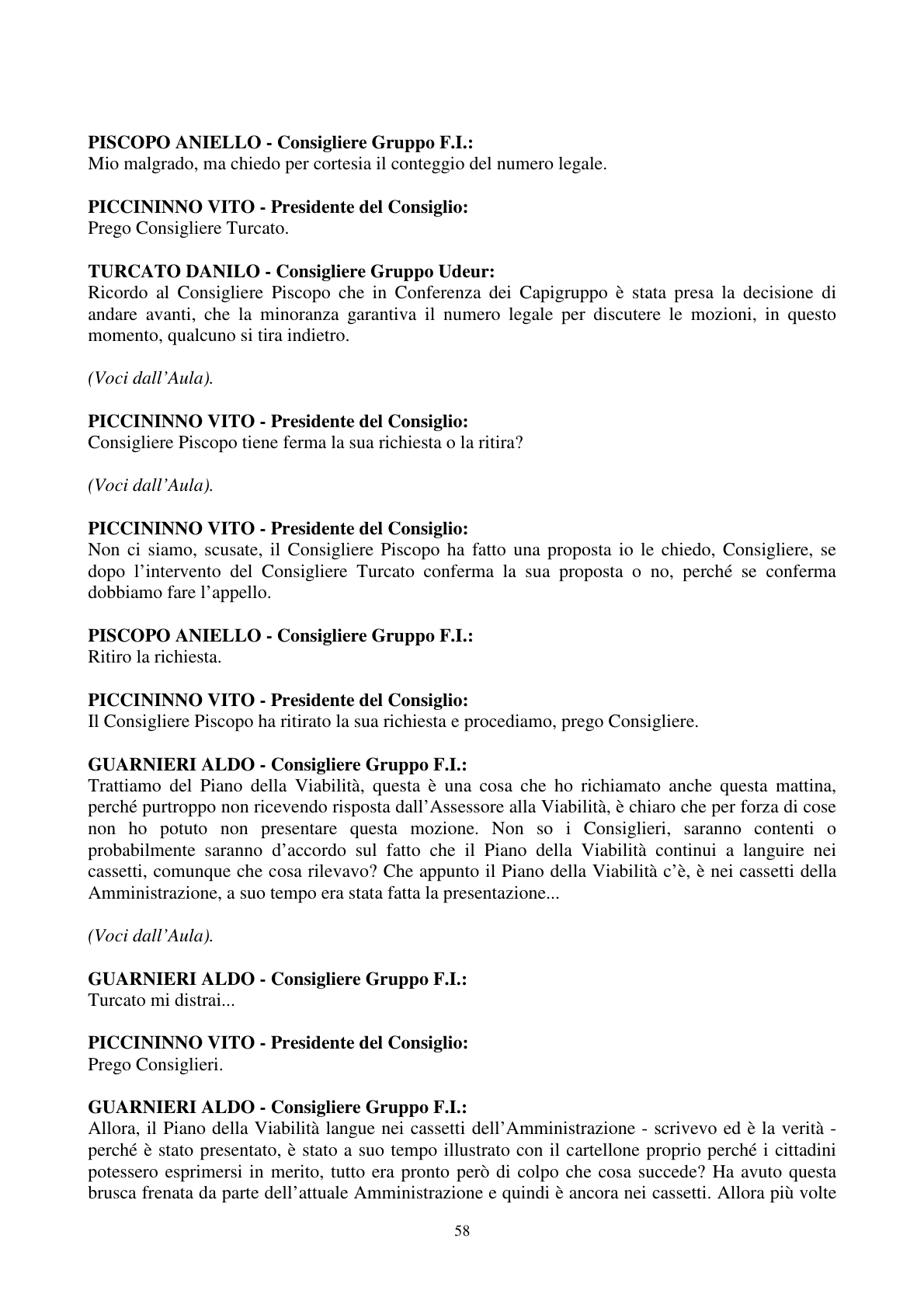 Pagina 59 del verbale