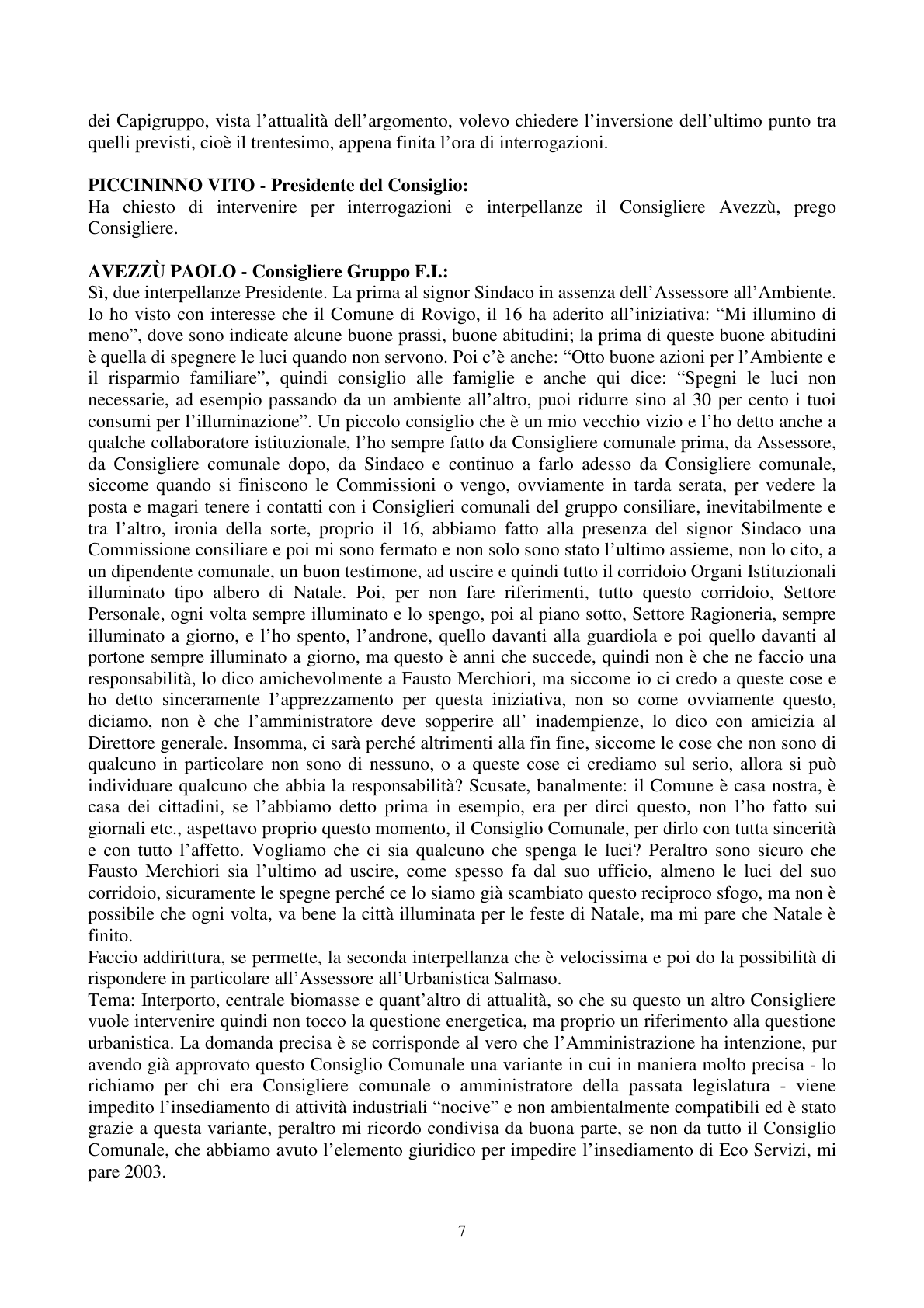 Pagina 8 del verbale