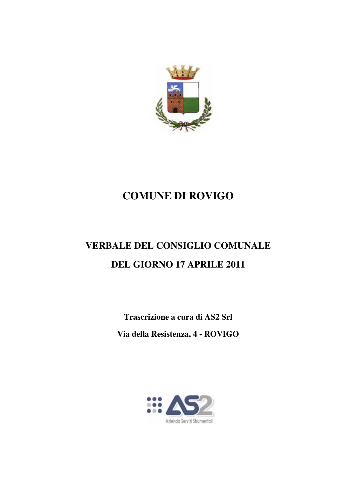 Pagina 1 del verbale