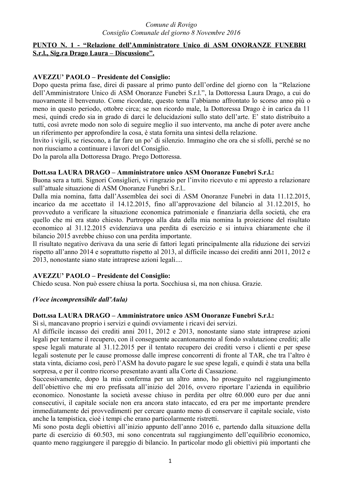 Pagina 17 del verbale