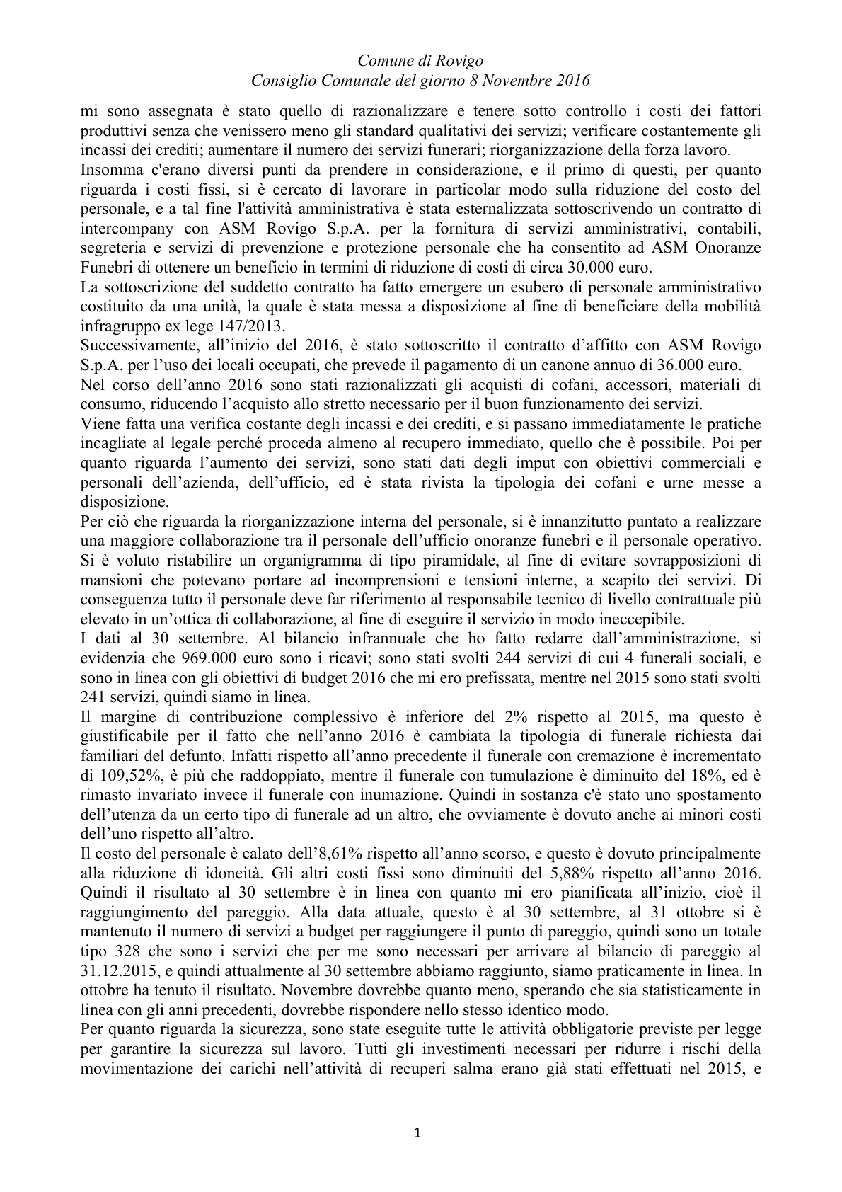 Pagina 18 del verbale