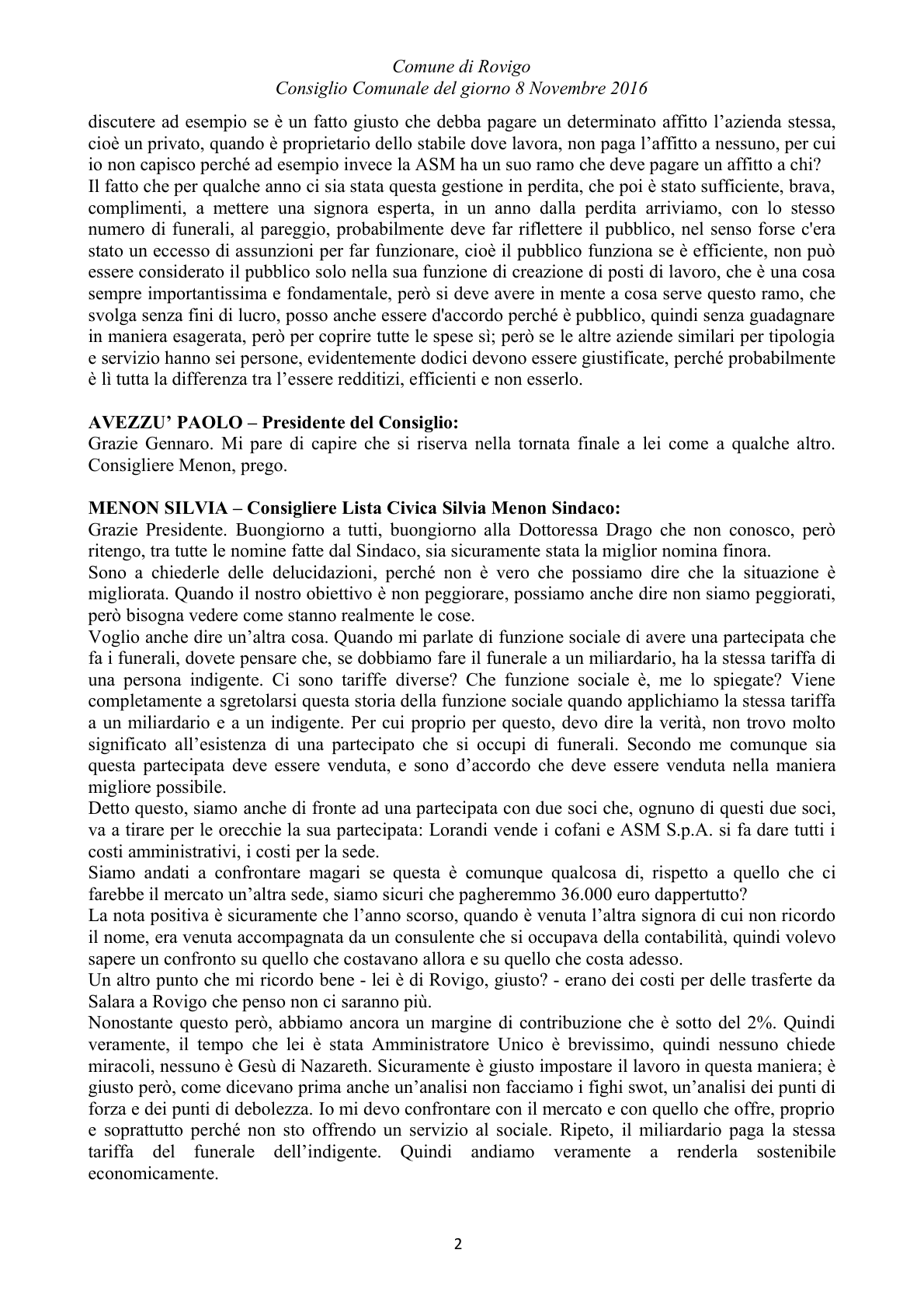 Pagina 26 del verbale