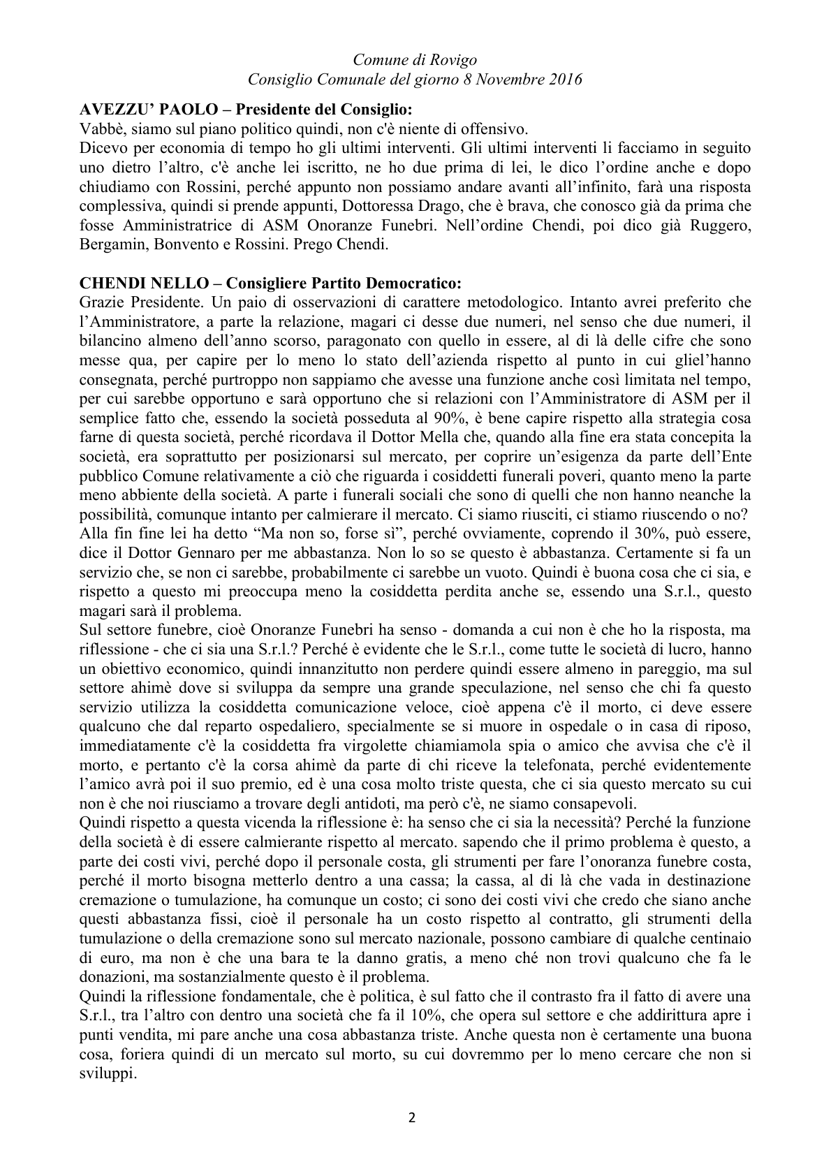 Pagina 29 del verbale