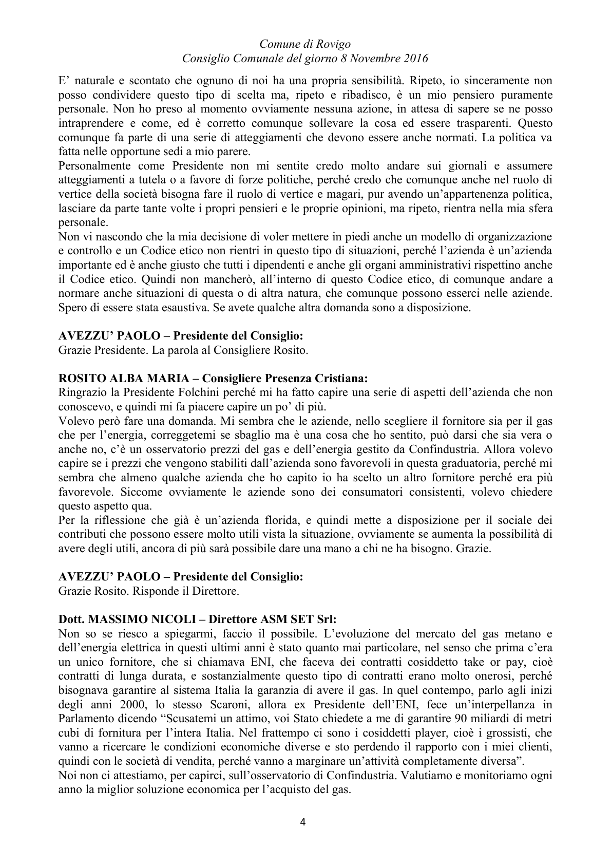 Pagina 41 del verbale