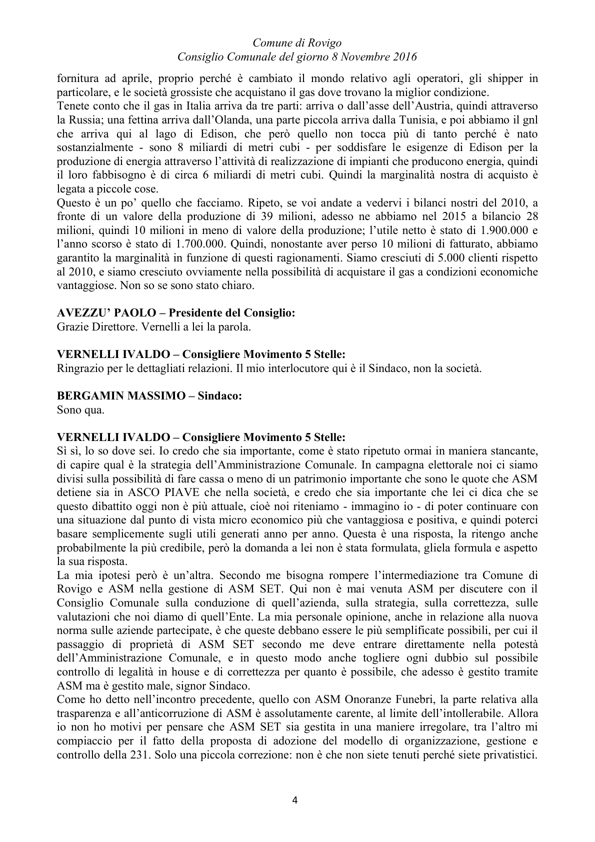 Pagina 43 del verbale