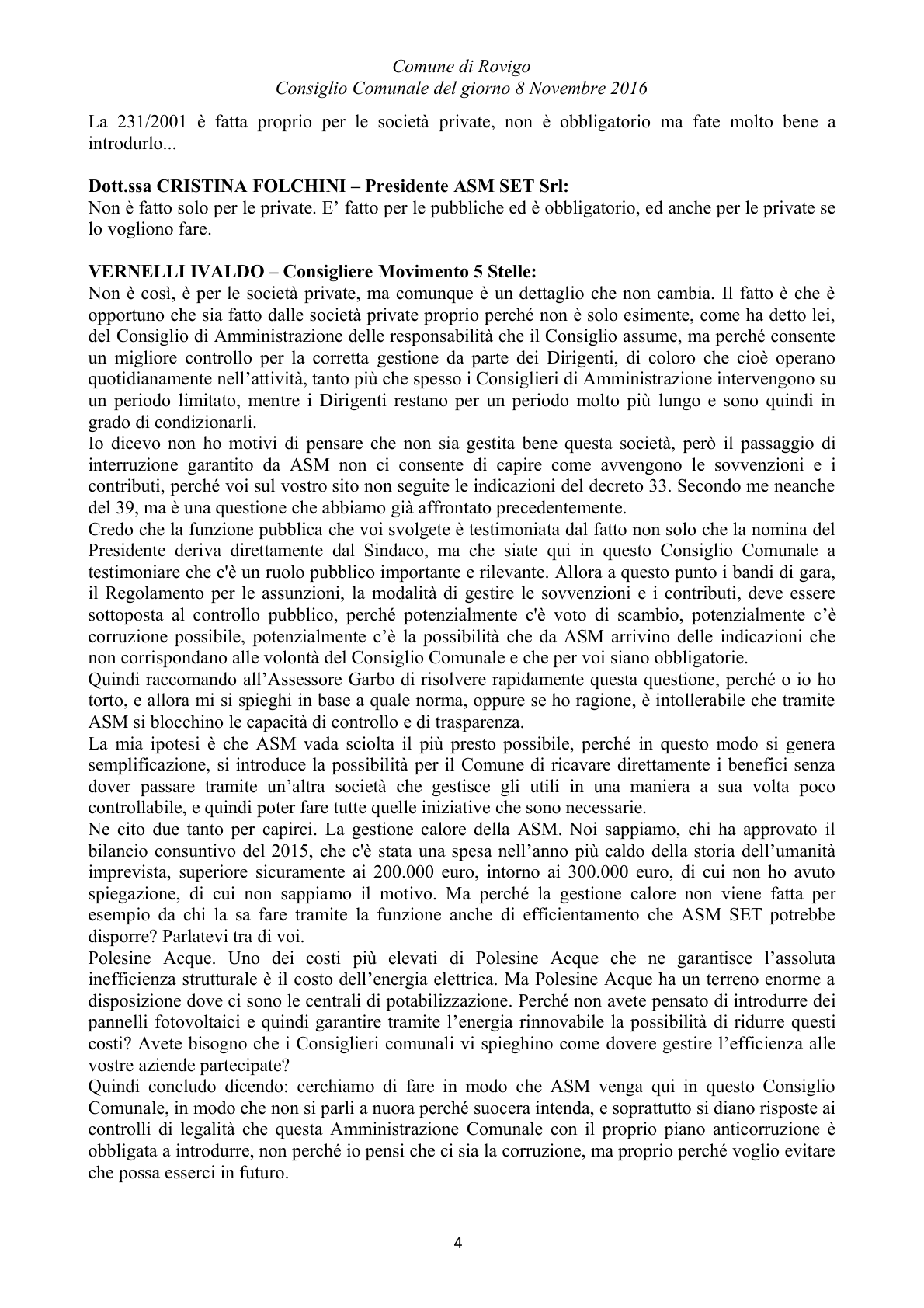 Pagina 44 del verbale