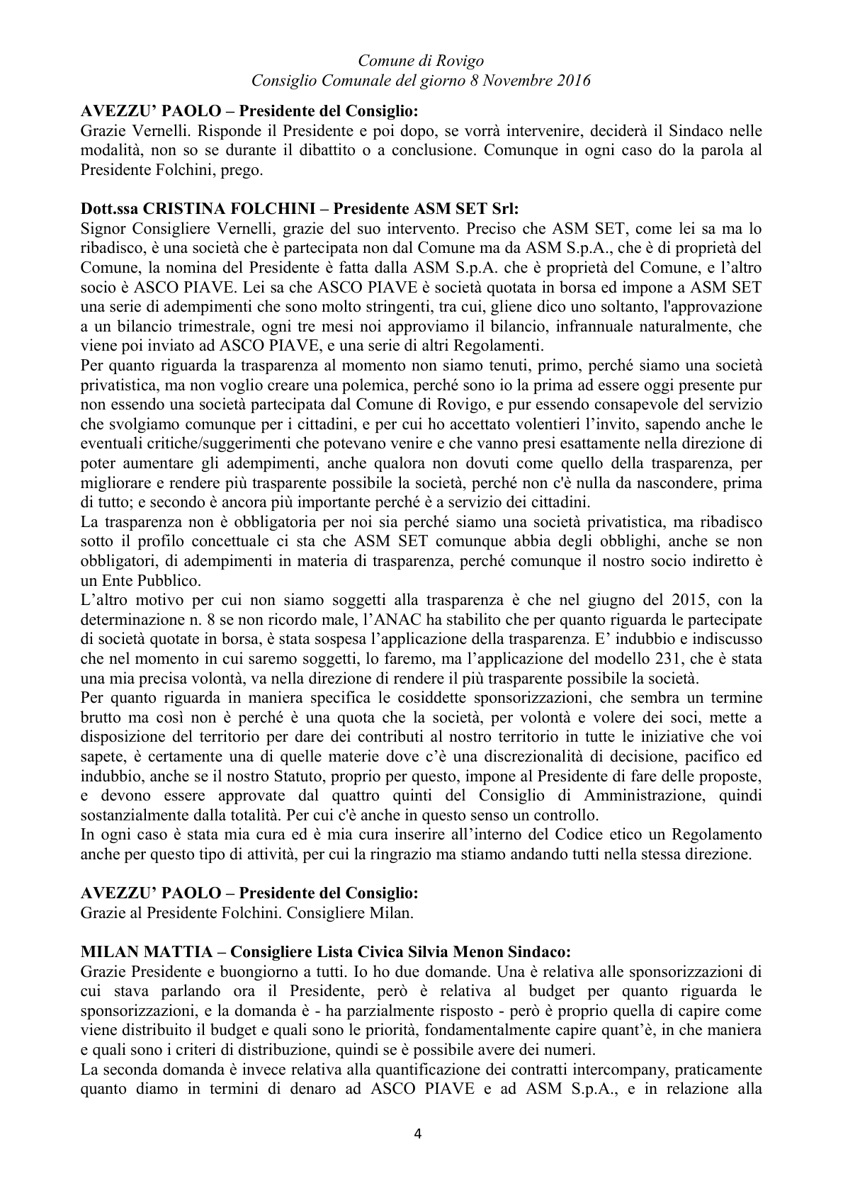 Pagina 45 del verbale