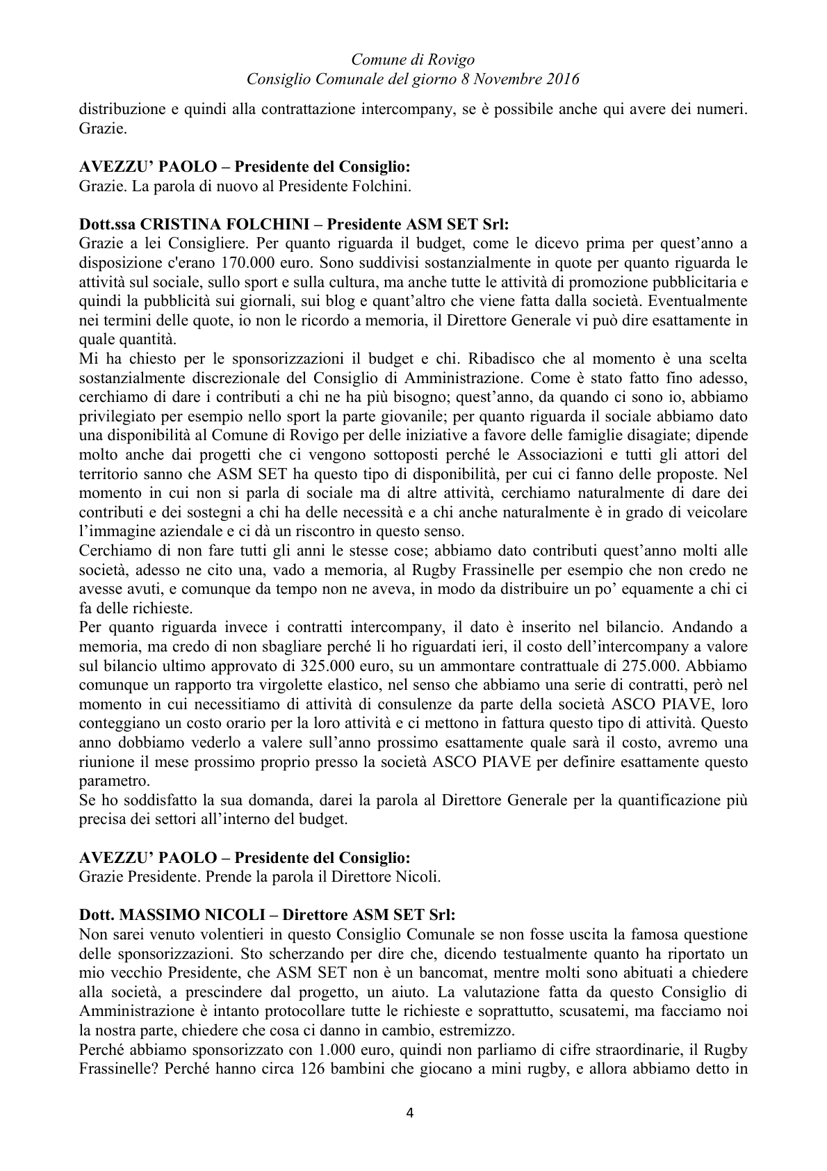 Pagina 46 del verbale