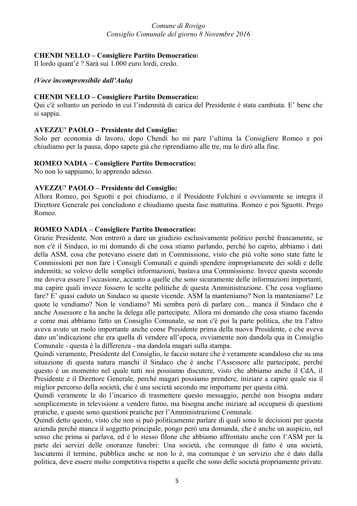 Pagina 53 del verbale