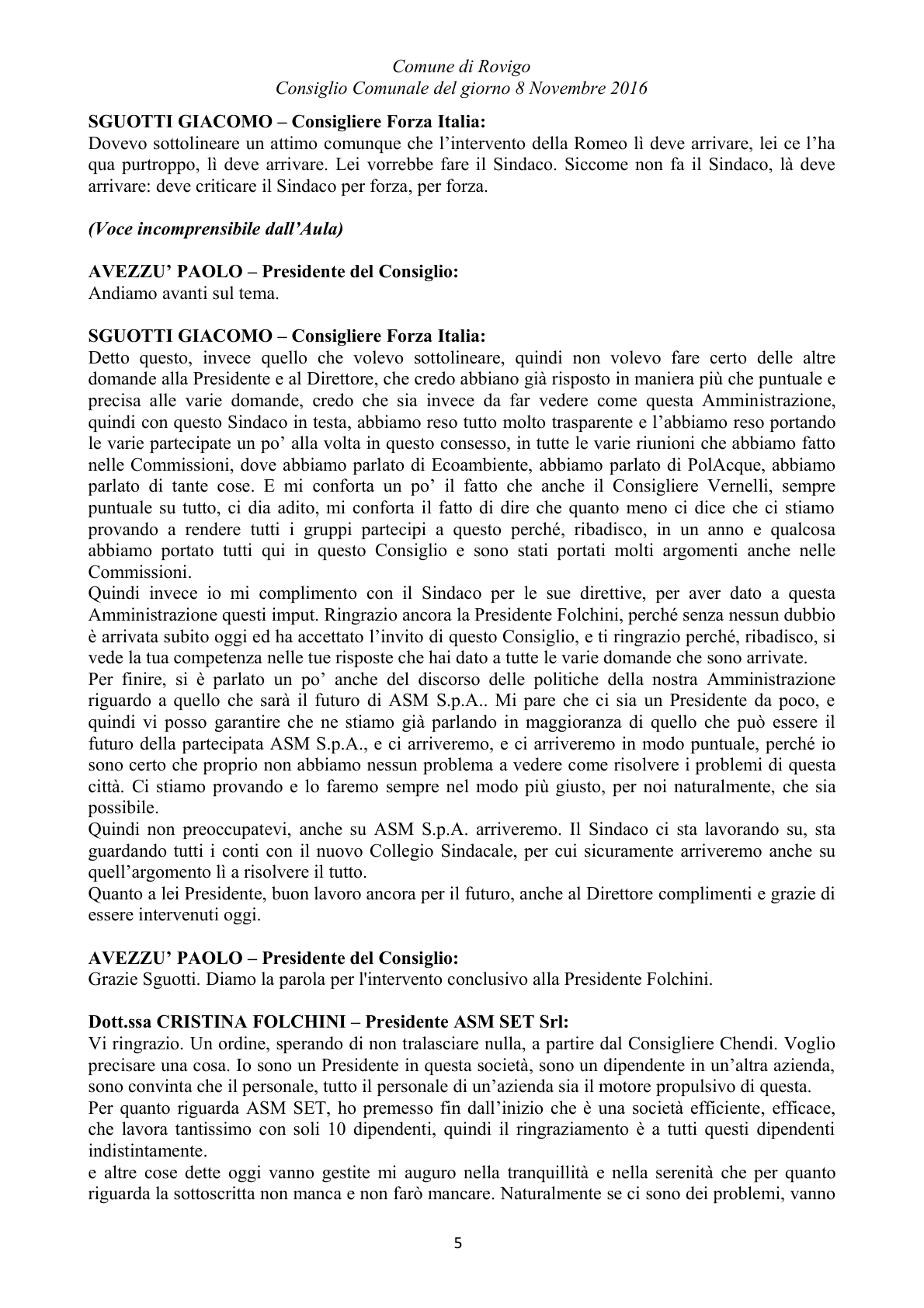 Pagina 55 del verbale