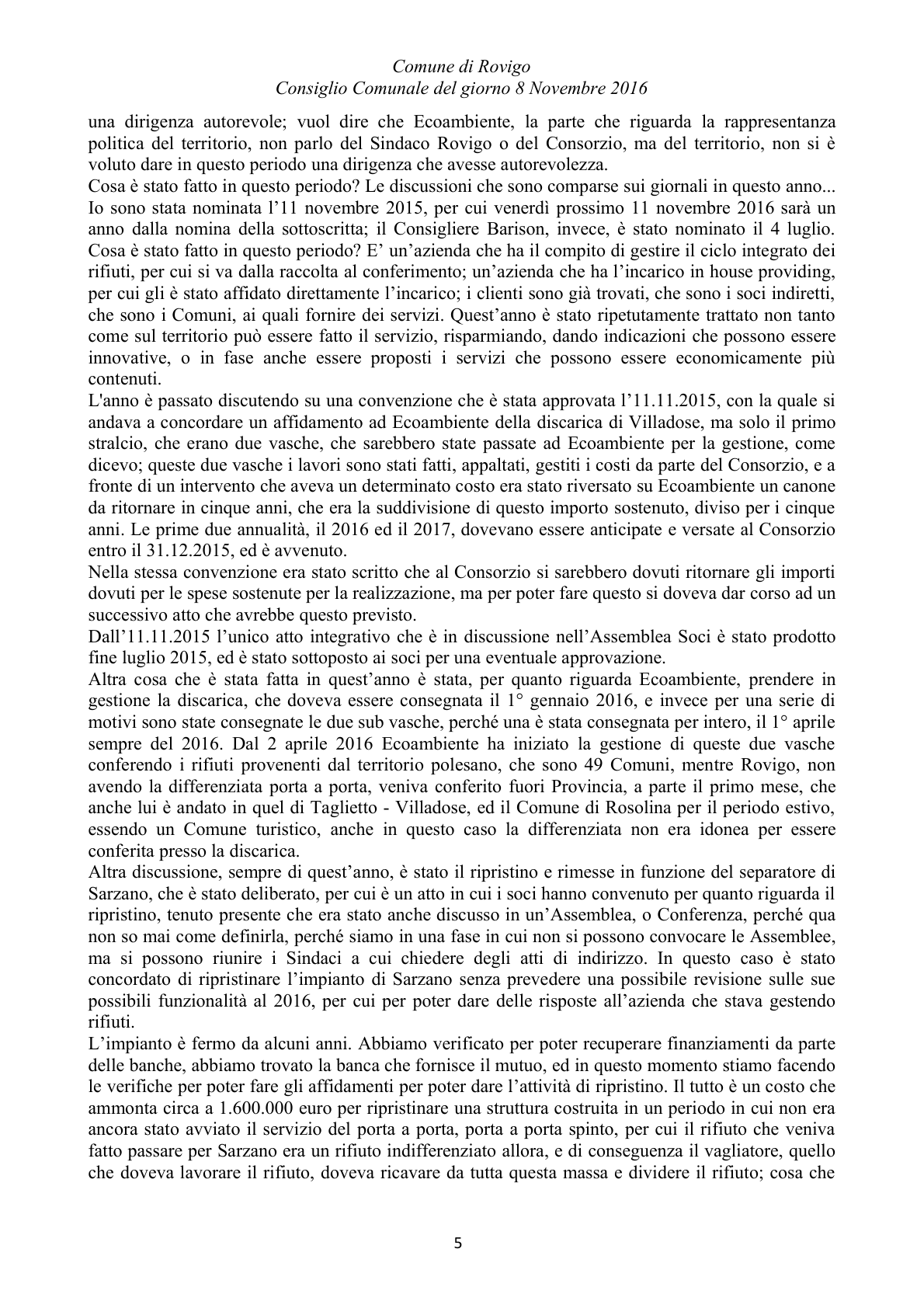 Pagina 59 del verbale